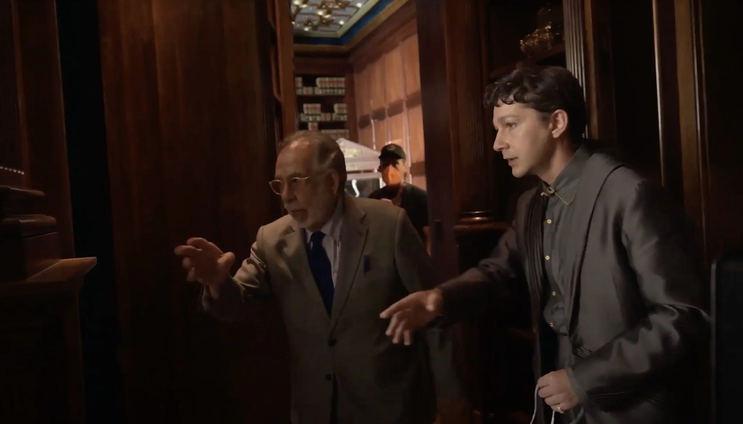 Watch Francis Ford Coppola and Shia Labeouf Clash on the set of Megalopolis
